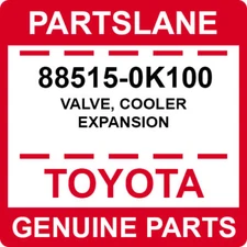 88515-0K100 Toyota OEM Genuine VALVE, COOLER EXPANSION