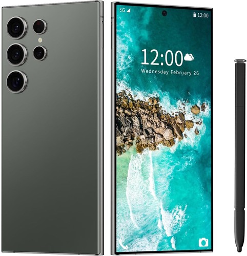 New Factory Unlocked 7.3''Android14 S24 Ultra 4G Smartphone Dual SIM Cell Phone - Picture 10 of 18