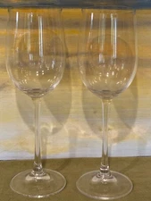 REIDEL OVERTURE PAIR of 2 SPIRIT GLASSES 9 3/4” TALL NEAR PERFECT CONDITION