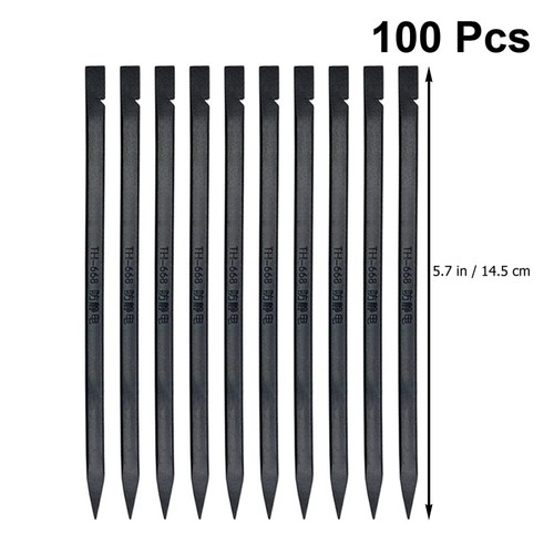 100 Pcs Anti-static Disassembly Rod Spudger Repairing Stick for Phone - Photo 4 sur 12