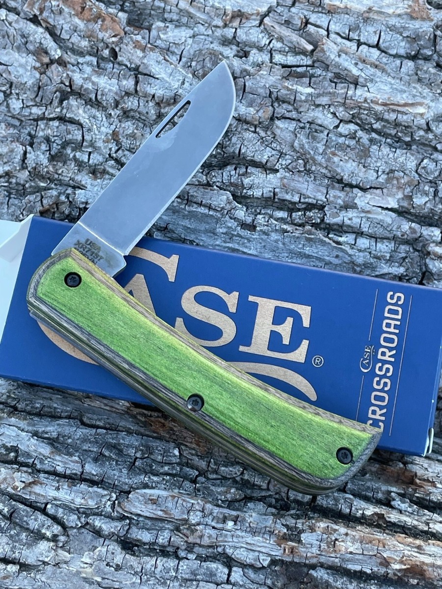 CASE XX *e 2025 CROSSROADS GREEN/BLACK LAMINATE WOOD XR SOD