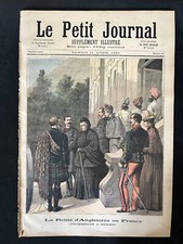 DIE KLEINE ZEITUNG 1891 - DIE KÖNIGIN VON ENGLAND IN FETT - DIE FESTE IN ANDORRA