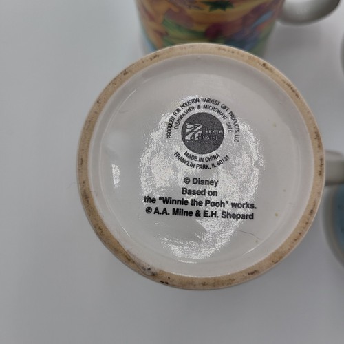 Set of 4 Disney Winnie The Pooh 8oz Ceramic Coffee Mugs Houston Harvest - Imagen 6 de 17