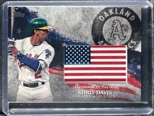 Davis, Khris - 2018 Topps - Independence Day Flag Patch