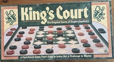 Vintage 1989 King's Court Board Game Supercheckers