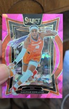 2025 Panini Select WNBA - Concourse Aaliyah Edwards #32 Pink Ice Prizm