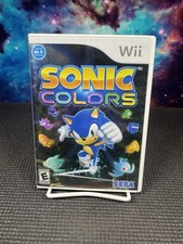 SEGA Sonic Colors (Nintendo Wii) NTSC-U/C E Manual Included