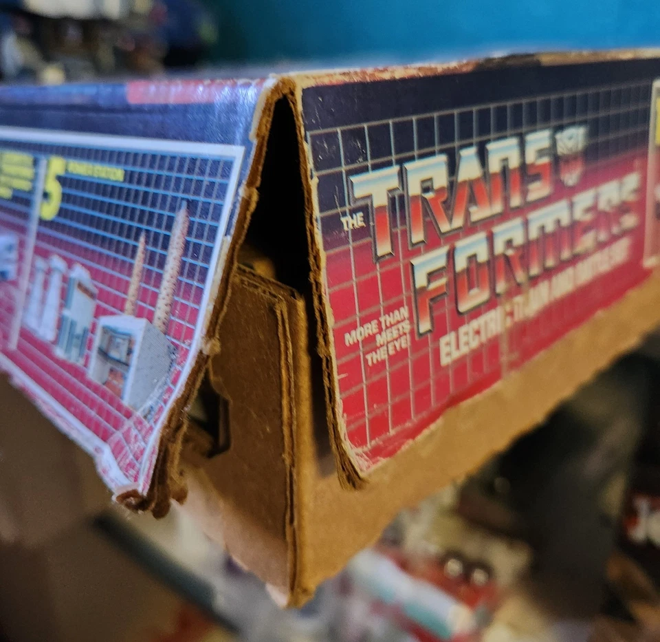 TYCO HO Transformers Electric Train & Battle Set Vintage 1985 Incomplete - Image 2 of 4