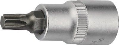 Promat Schraubendrehereinsatz 1/2 Zoll Torx T50 CV Stahl Bit Nuss Steckschlüssel