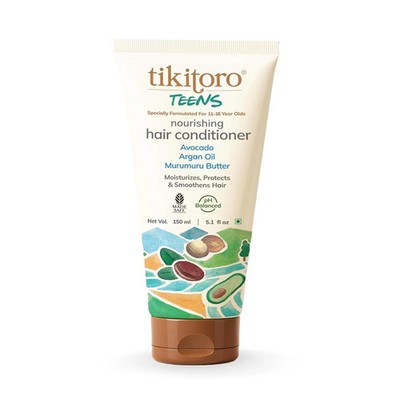 Tikitoro Teens Nourishing Hair Conditioner with Avocado Argan Oil and Muru 150ml