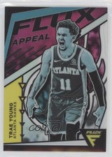 2020-21 Panini Flux Flux Appeal Silver Prizm Trae Young #23 0l1b