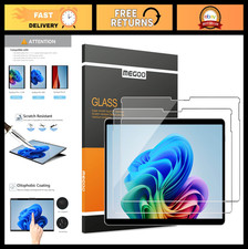 Tempered Glass Screen Protector for Microsoft Surface Pro 11/10/9/8/X - 2 Pack,