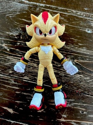 JAKKS Sonic the Hedgehog Super Shadow Action Figure 5'' tall Articulated 2024