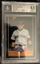 2024 Topps Transcendent #37 Ichiro Black Refractor /10 BGS 8.5 W 3 9.5 Suzuki