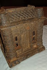 FOUR TOWER BANK BUILDING CAST IRON Still STEVENS June 13 1893 ANTIQUE Incomplete