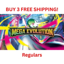 MEGA EVOLUTION Pokémon TCG 1 - 132 PICK YOUR OWN REGULARS 3+ FREE SHIP LP/NM