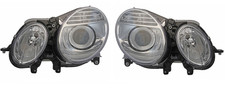 2x SCHEINWERFER VORNE LINKS ELEKTRISCH + MOTEUR FUR MERCEDES E-KLASA W211 02-09