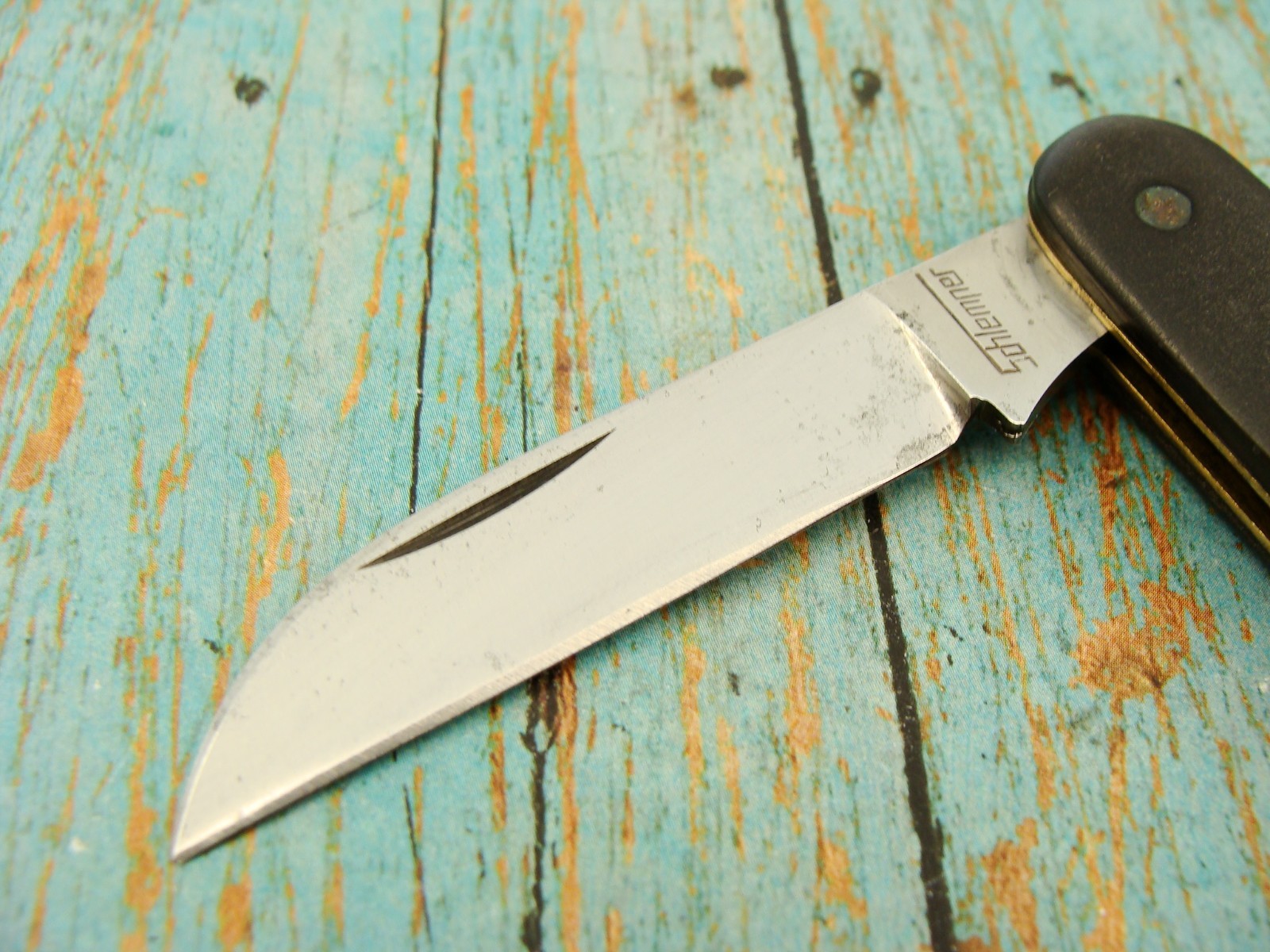 VINTAGE SCHLEMNER GERMAN SPECIALTY FLORIST JACK FOLDING POCKET KNIFE KNIVES TOOL