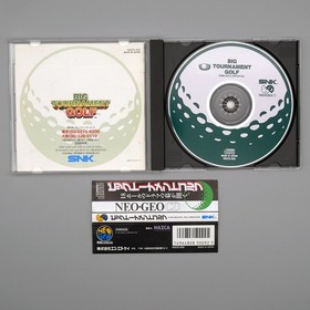 [ NGCD ] BIG TOURNAMENT GOLF - SNK Neo Geo CD - JAPAN - NEO TURF MASTERS