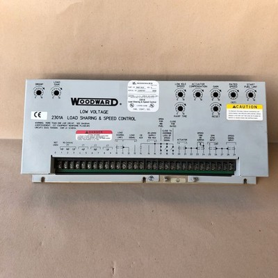 WOODWARD Niederspannung 2301A Lastteilung Und Drehzahlregelung 9907-019 Rev.G