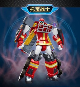 Fire Engine Robot Transforming Robot Toy Action Figure V Valkan Athlon Vehicle