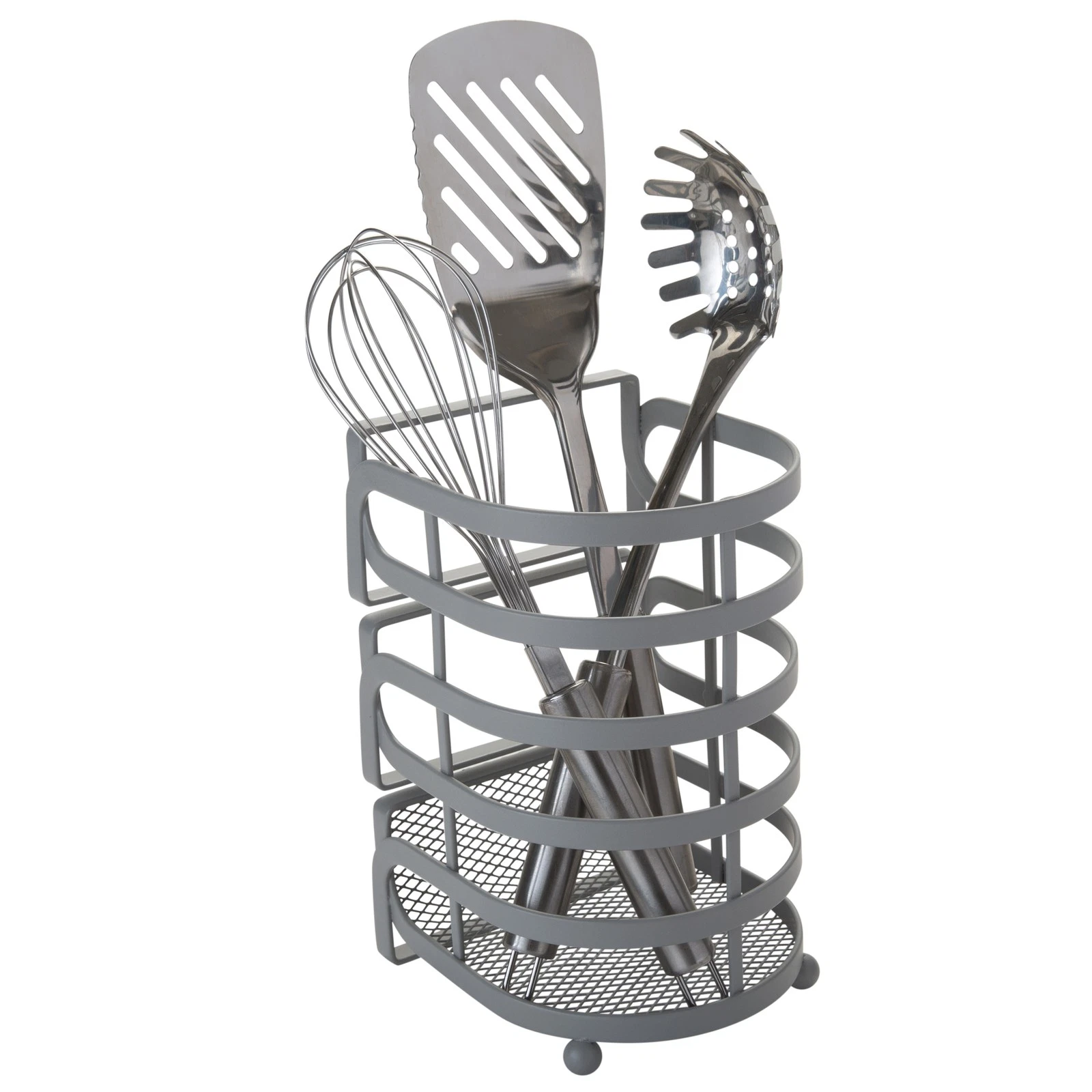 Kitchen Details Industrial Collection Utensil Caddy - Thumbnail 3