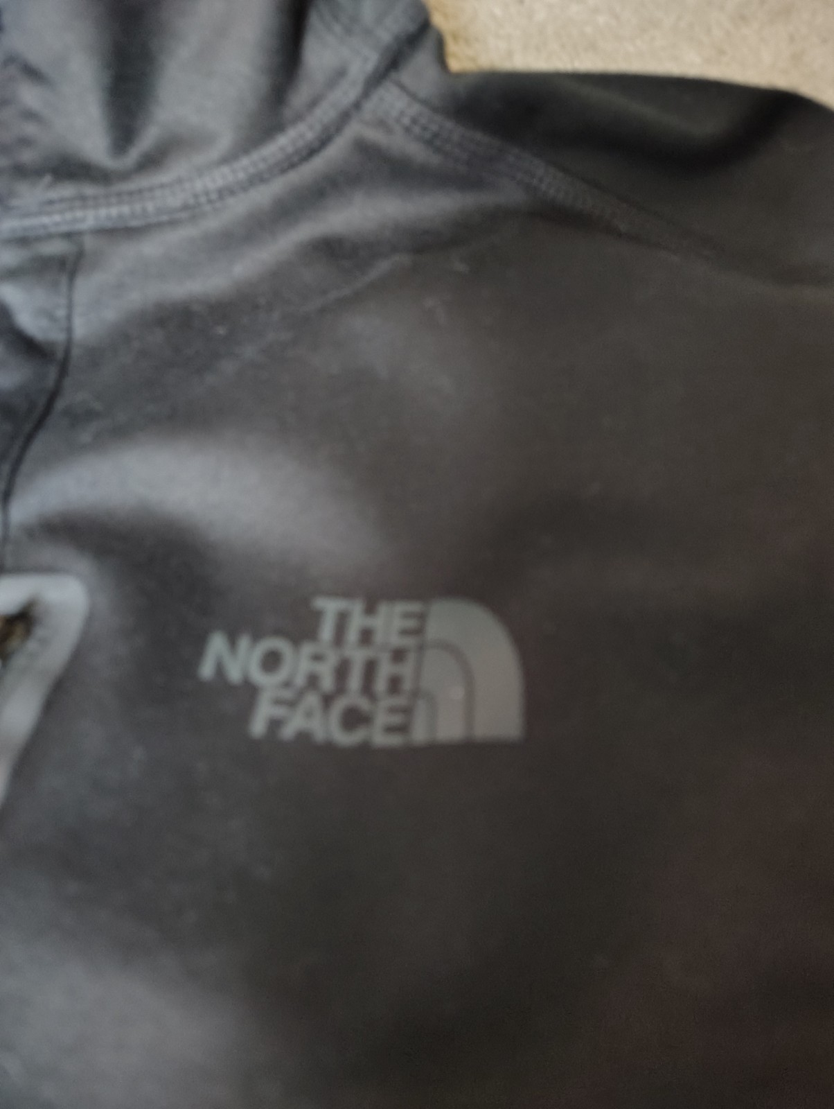 Men Small Black North Face Jacket Softshell 3 Zip… - image 7