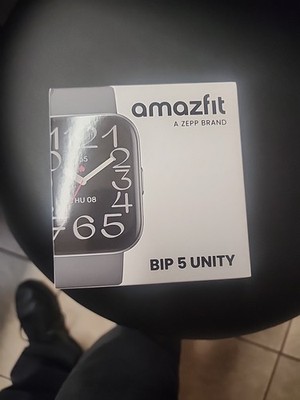 Amazfit Bip 5 Unity Smart Watch 46mm, 11-Day Battery, Fitness Large, Charcoal 