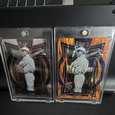 Panini Select Ty Cobb Concourse and Prism Cards (2 Cards)