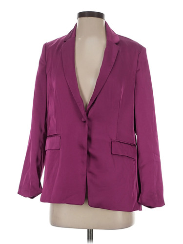 Hazel Women Purple Blazer S