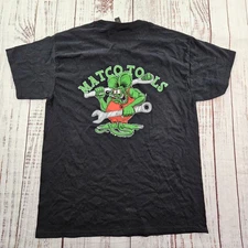 Matco Tools Black Short Sleeve Cotton T-Shirt Men's L