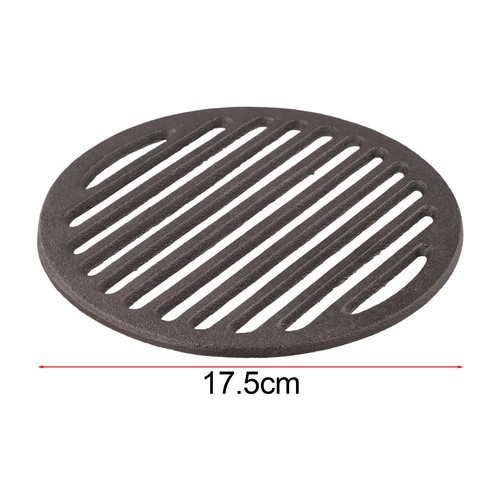 Barbecue per Griglia Rete Ghisa Tonda Nera per Arrostire Carne per Grill - Imagen 44 de 51