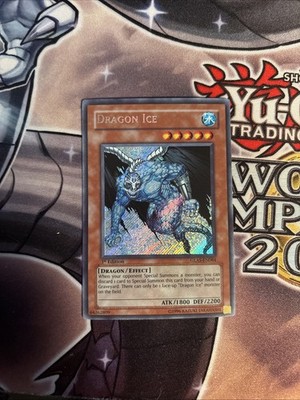 Yu-Gi-Oh Dragon Ice 1st edition Secret Rare GLAS-EN084 VLP (1)