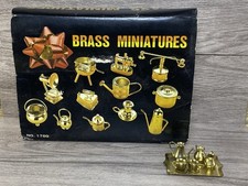 Vintage Brass Miniatures No. 1789 Lot Taiwan