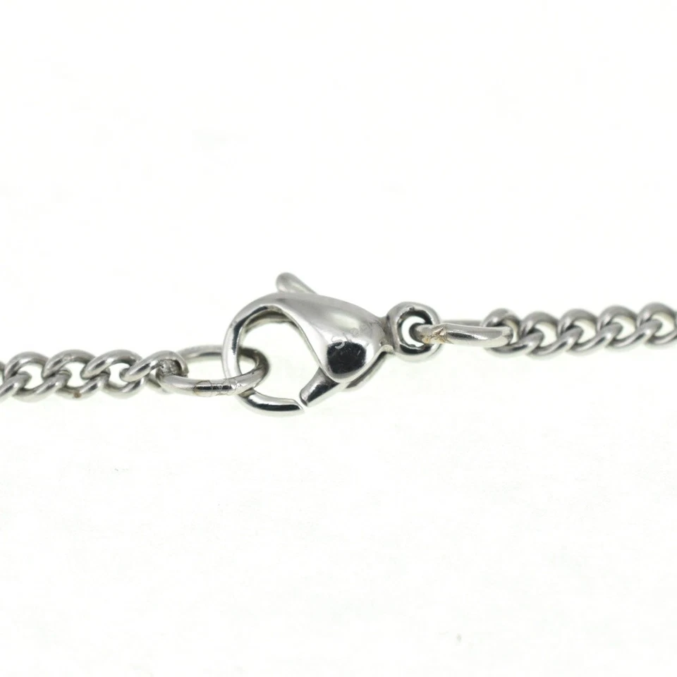 LOUIS VUITTON Colgante Collar Campos Elíseos M65452 Acero Damas Joyería S#140385 Foto 4 de 4