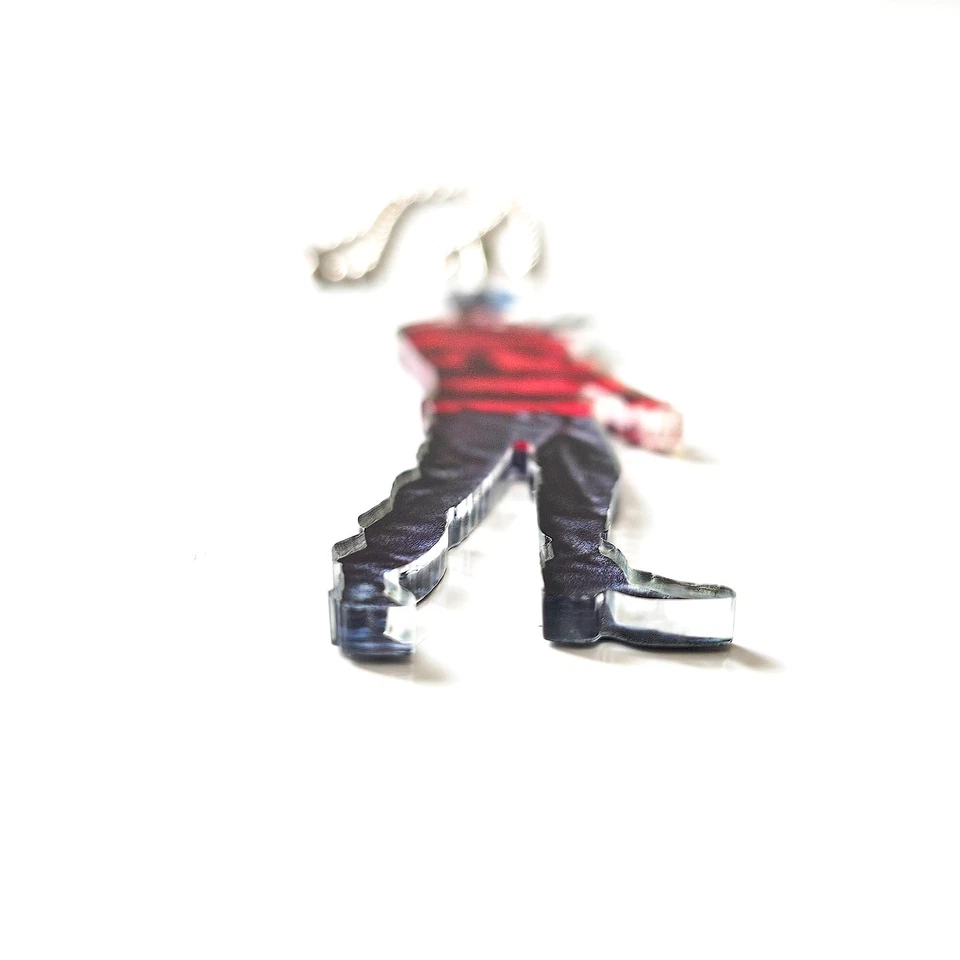 Freddy Krueger Llavero Acrílico Película de Terror Coleccionable Regalo Pesadilla Figura Foto 3 de 3