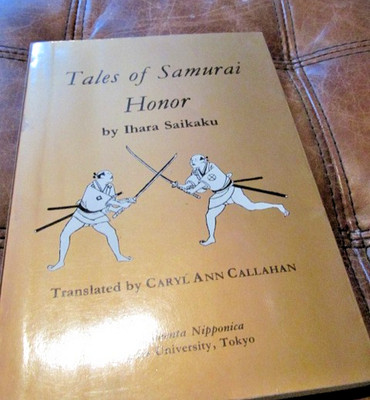 *PB Book Tales of Samurai Honor  BY Ihara Saikaku