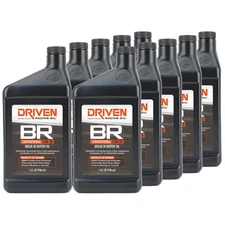 Driven Racing Oil 00106, Break-In Oil, Conventional 15W-50, 10 Quarts