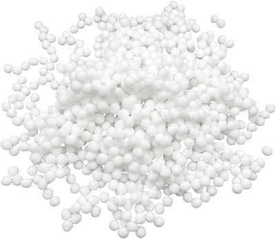 1000 Stück 8mm Mini Pompons zum Basteln Weiß, Mini Filzkugeln Flauschigen Bälle,