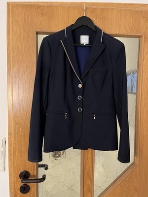 Samshield Reitjacket Turnierjacket Victorine Gr 40 neu  Navy Rosegold  Jacket 