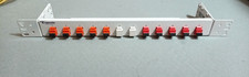 Fiber Optic Loaded 12 Port Patch Panel LC/LC