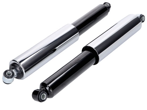 Stoßdämpfer Satz mit Chromhülse 345mm für Simson S50, S51, S70, KR51/2 , SR4-4,