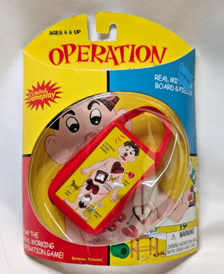 OPERATION Game Carabiner 2007 Basic Fun Working Game New in Package