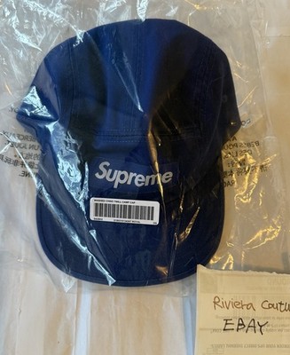Supreme Washed Chino Twill Camp Cap Royal Blue SS26 New | eBay