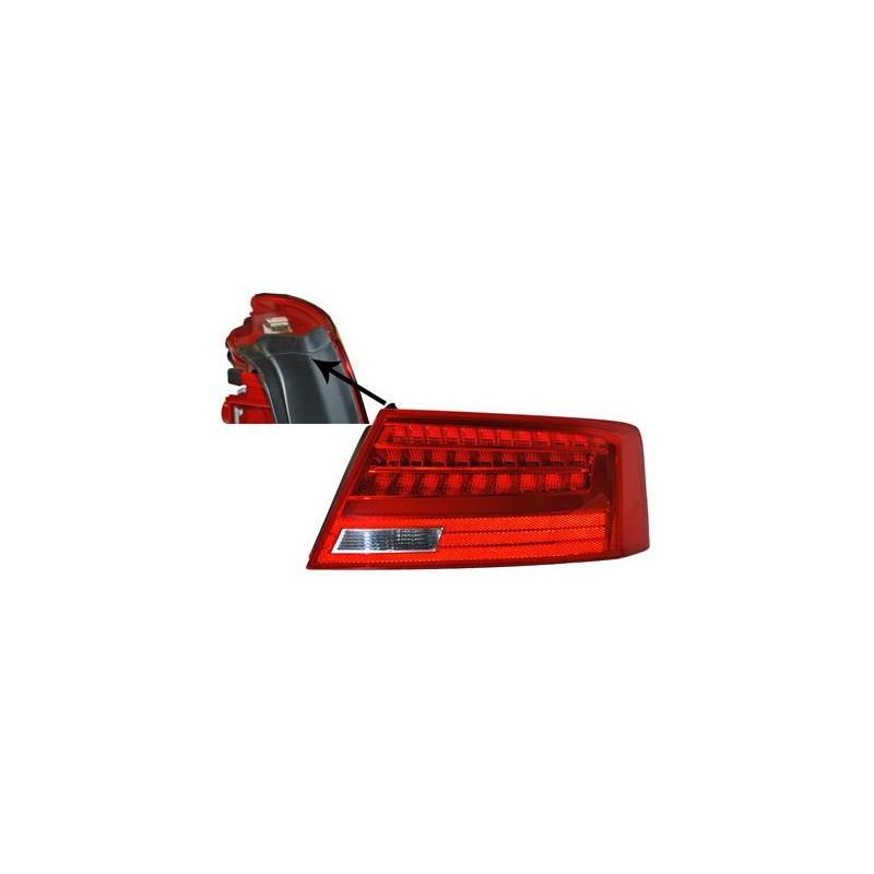 Feu arrière droit extérieur LED Audi A5 2011-2016 optique aile passager phase 2