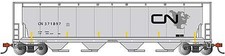 Bachmann 19145 HO Scale CN 4-Bay Grain Hopper