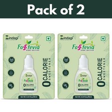 Zindagi Stevia Liquid, Natural Sugar Free Sweetener, Zero Calorie & Vegan 20ml