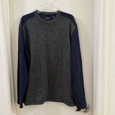 Arrow Men's XL Long Sleeve Pull Over Sweater Excellent Used Condition