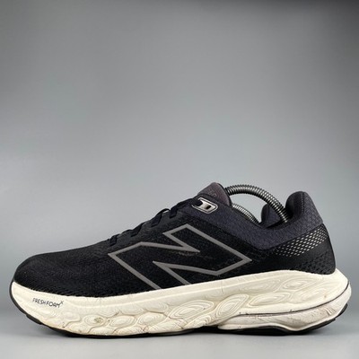 New Balance FF X 860 V14 Men's 10 D Black White Running Shoes Athletic Sneakers