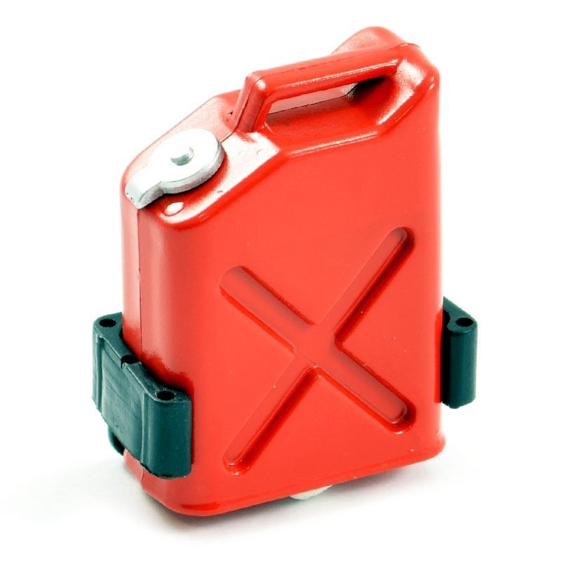 Fastrax Painted Fuel Jerry Fuel Can & Mount FAST2326R 1/10 scale 40x28x15mm